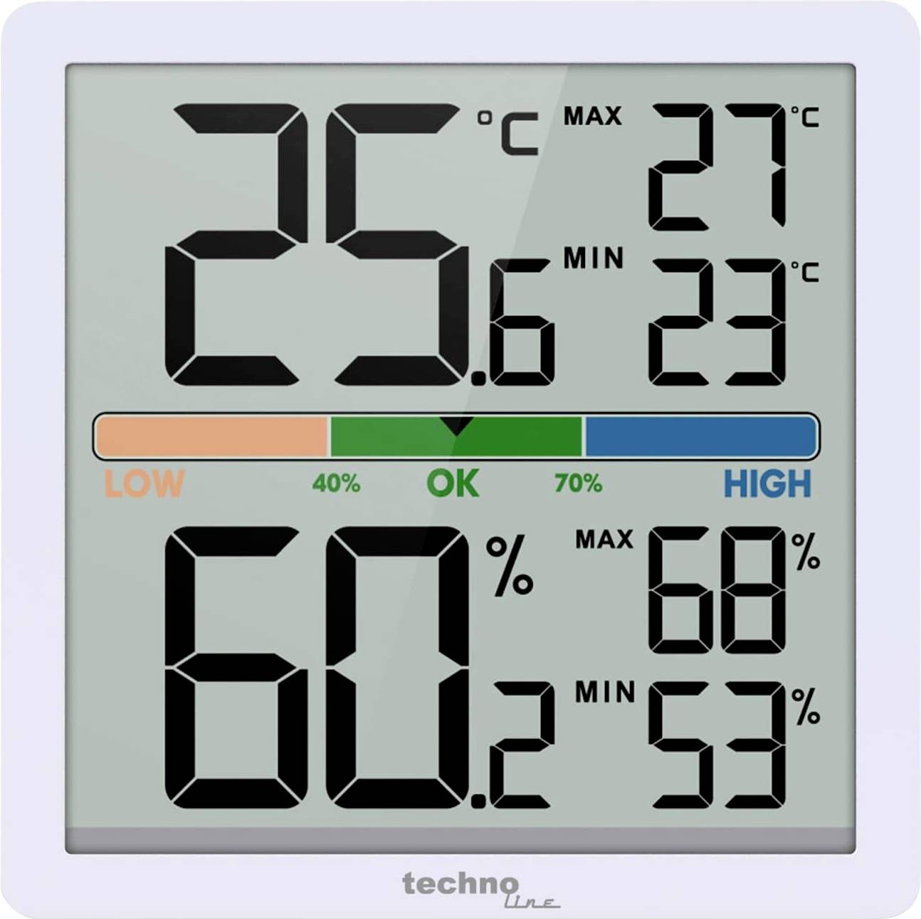 Techno Line Thermo-Hygrostation Termohigrometr WS9472 - obrazek 1