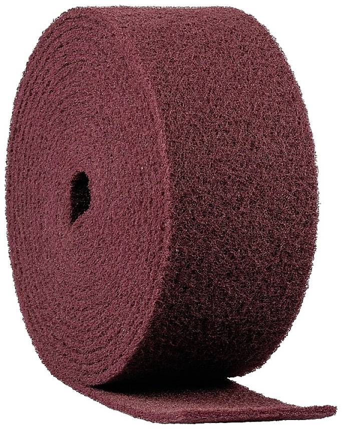 Klingspor 258872 Włóknina ścierna w rolce NRO 400 L.10m B.100mm drobna czerwonawo-brązowa 1 szt. - obrazek 1