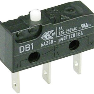 Mikroprzełącznik DB1C-B1AA 250 V/AC 6 A 1 x wł/(wł) ZF chwilowy 1 szt. Mikroprzełącznik DB1C-B1AA 250 V/AC 6 A 1 x wł/(wł) ZF chwilowy 1 szt.