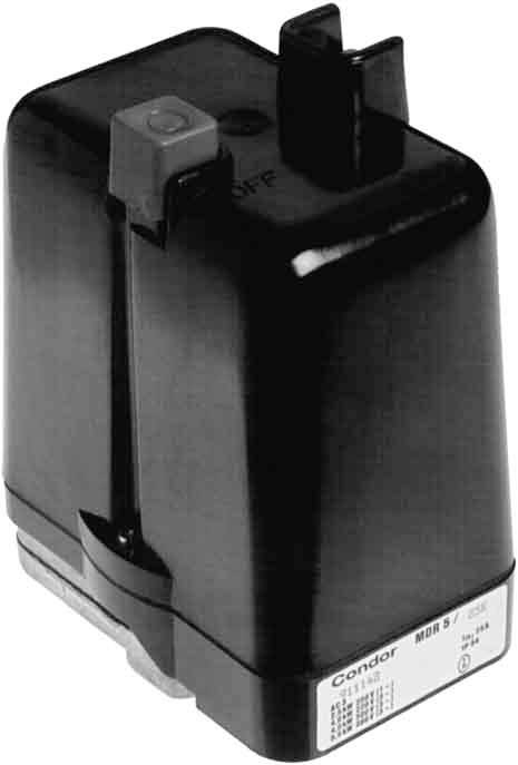Condor 212942 MDR 5/11-K #212942 Przełącznik wciskany 500 V IP54 1 szt. sztuka - obrazek 1