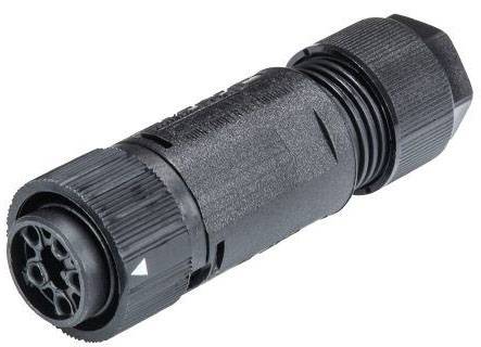 Wieland Electric 46.051.4553.1 Złącze okrągłe RST16I5 S B1 ZT6 SW, 1 szt. - obrazek 1