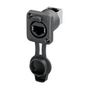 Neutrik złącze żeńskie do wbudowania RJ45 Neutrik NE8FDPU-TOP złącze żeńskie do wbudowania czarny 1 szt. Neutrik złącze żeńskie do wbudowania RJ45 Neutrik NE8FDPU-TOP złącze żeńskie do wbudowania czarny 1 szt.