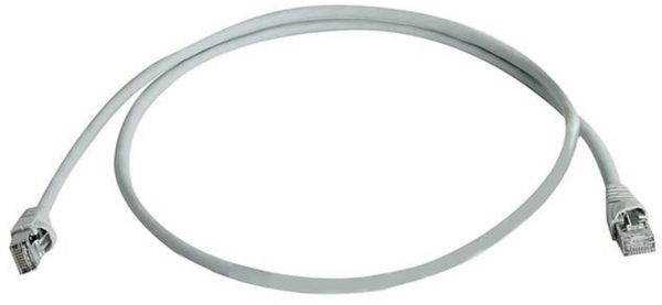 kabel LAN Telegärtner 100008462, 1 szt., RJ45, CAT 6a, S/FTP, 3.00 m, szary