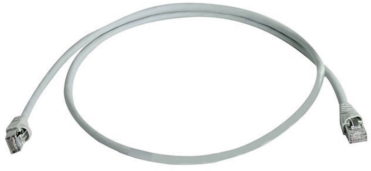 kabel LAN Telegärtner 100008462, 1 szt., RJ45, CAT 6a, S/FTP, 3.00 m, szary - obrazek 1