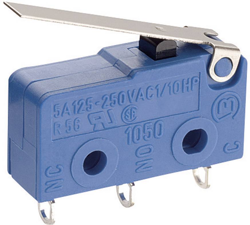 Mikroprzełącznik 1050.5202 250 V/AC 6 A 1 x wł/(wł) Marquardt chwilowy 1 szt. - obrazek 1