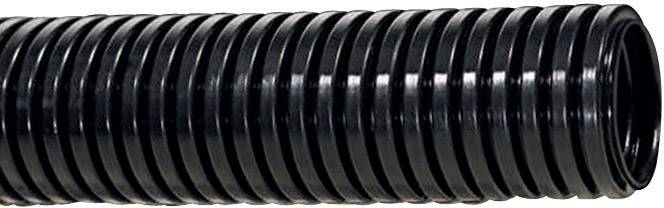 Wąż osłonowy HellermannTyton HelaGuard PA6 HG-LW28, O 21,7/25,8 mm, czarny - obrazek 1