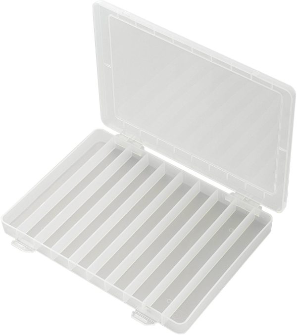 TRU COMPONENTS PP10-01 Skrzynka (D x S x W) 252 x 175 x 20 mm Ilość przegród: 10 stały podział Opis 1 szt.