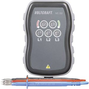 Tester kolejności faz VOLTCRAFT VC-32 CAT III 440 V Tester kolejności faz VOLTCRAFT VC-32 CAT III 440 V