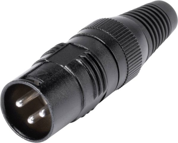 Złącze kablowe XLR, męskie, 3-Pin Hicon HI-X3CM-M