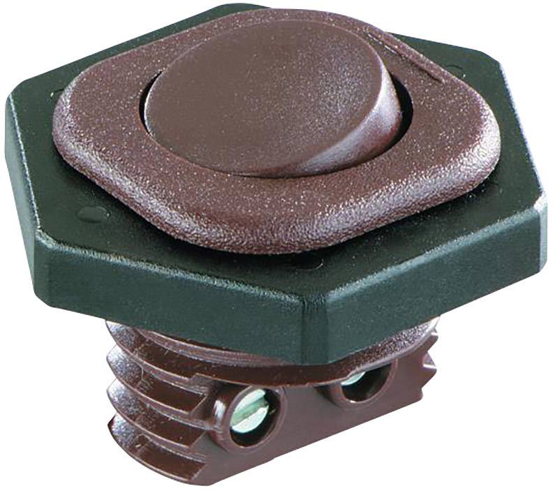 Przełącznik kołyskowy interBär 8014-001.01, 250 V/AC, 6 A, 1 x wył/wł, zatrzask, 1 szt. - obrazek 1