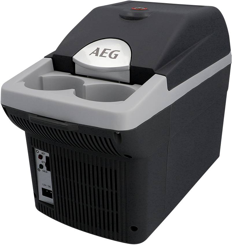 AEG Bordbar BK6 Lodówka z funkcją grzania termoelektryczna 12 V/DC szary 6 l 20 °C poniżej temperatury otoczenia - obrazek 1