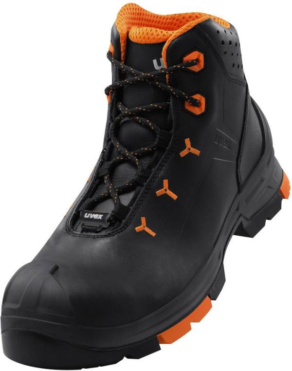 uvex 2 6503245 Buty ochronne S3 Rozmiar buta (EU): 45 czarny, pomarańczowy 1 par(a)