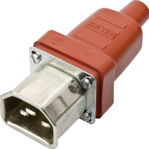 Kalthoff 444010 Złącze męskie IEC 444 złącze męskie proste Łączna ilość styków: 2 + PE 16 A czerwony, metal 1 szt. Kalthoff 444010 Złącze męskie IEC 444 złącze męskie proste Łączna ilość styków: 2 + PE 16 A czerwony, metal 1 szt.
