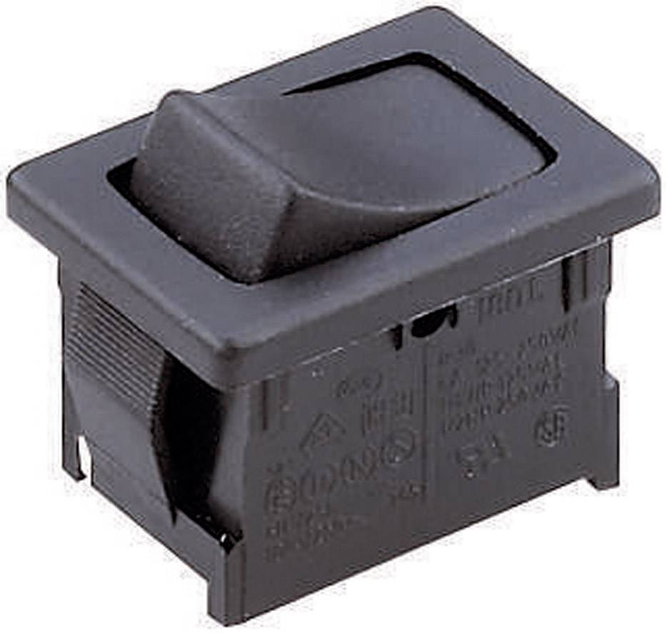 Przełącznik kołyskowy Marquardt 1808.1302, 250 V/AC, 6 A, 1 x (wł)/wył/(wł), IP40, chwilowy/0/chwilowy, 1 szt. - obrazek 1