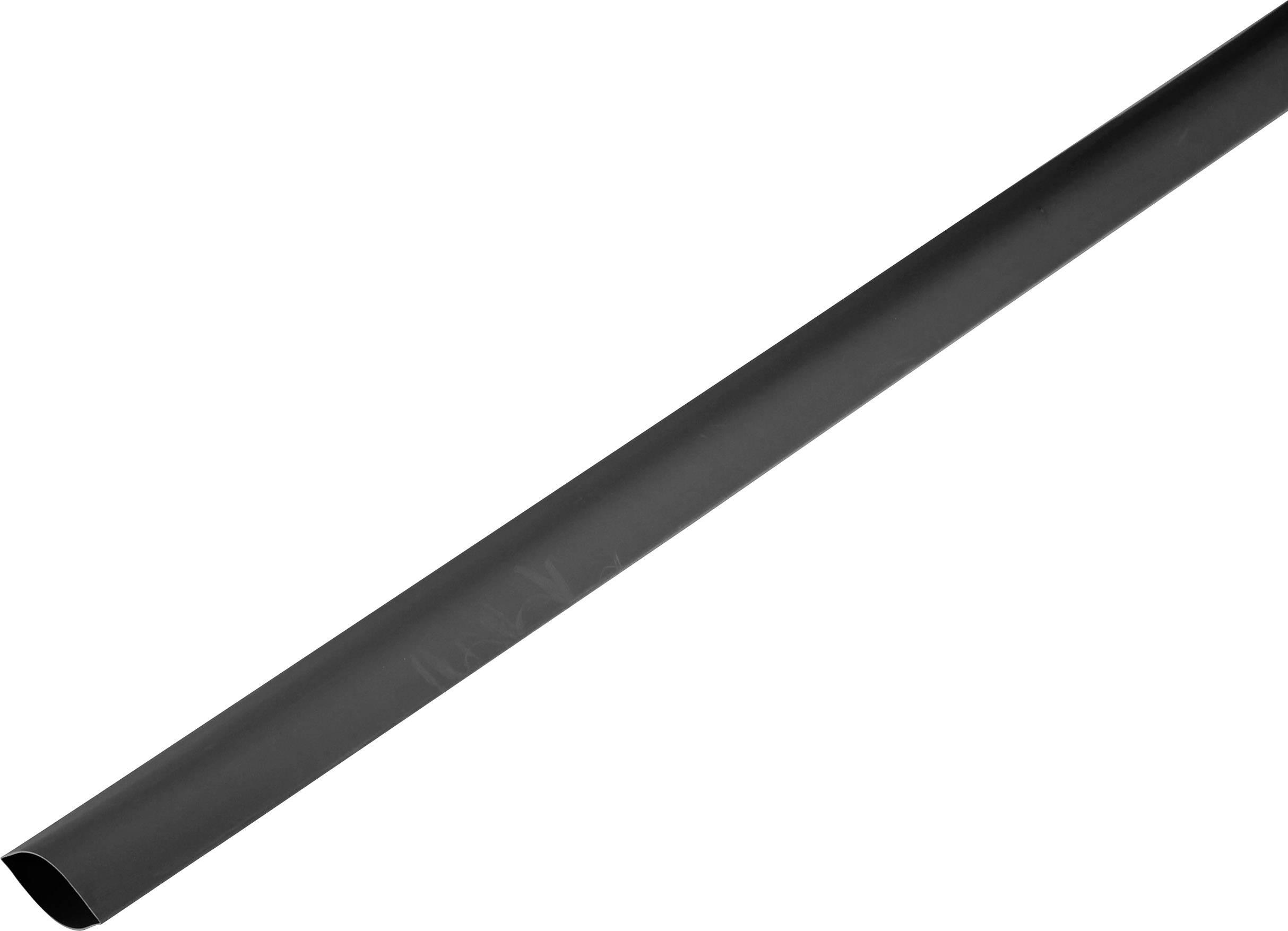 TRU COMPONENTS 1225440 Rurka termokurczliwa bez kleju, 2:1, od 120 mm do 60 mm, 1 m - obrazek 1