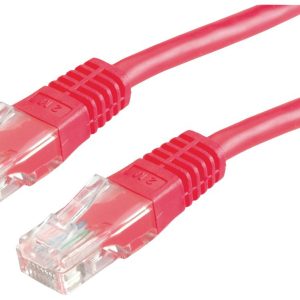 kabel LAN Value 21.99.1541, 1 szt., RJ45, CAT 6, U/UTP, 2.00 m, czerwony (czysty) kabel LAN Value 21.99.1541, 1 szt., RJ45, CAT 6, U/UTP, 2.00 m, czerwony (czysty)