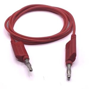 Mueller Electric BU-2020SR-A-12-2 Przewód pomiarowy złącze męskie bananowe 4 mm złącze męskie bananowe 4 mm 30.48 cm cze Mueller Electric BU-2020SR-A-12-2 Przewód pomiarowy złącze męskie bananowe 4 mm złącze męskie bananowe 4 mm 30.48 cm cze