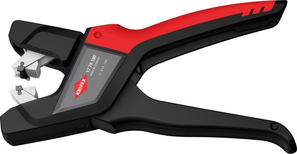 Ściągacz izolacji Knipex 12 74 180, 4.4 do 7.5 mm