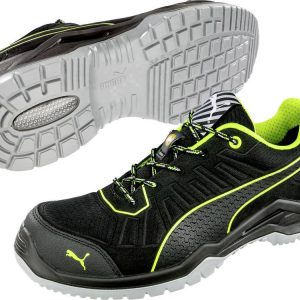 PUMA Fuse TC Green Low 644210-49 ESD Obuwie ochronne S1P Rozmiar buta (EU): 49 czarny, zielony 1 szt.