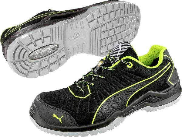 PUMA Fuse TC Green Low 644210-49 ESD Obuwie ochronne S1P Rozmiar buta (EU): 49 czarny, zielony 1 szt.