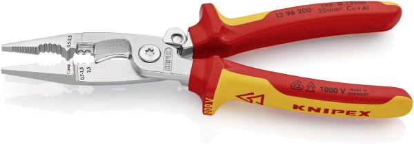 Szczypce wielofunkcyjne Knipex 13 96 200, 15 mm (max)