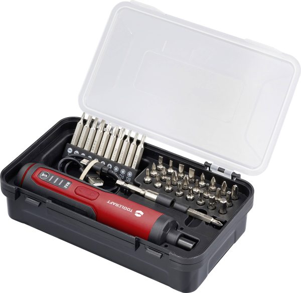 Wkrętarka precyzyjna akumulatorowa TOOLCRAFT TO-9616470 3.6 V 1500 mAh zaw. walizkę