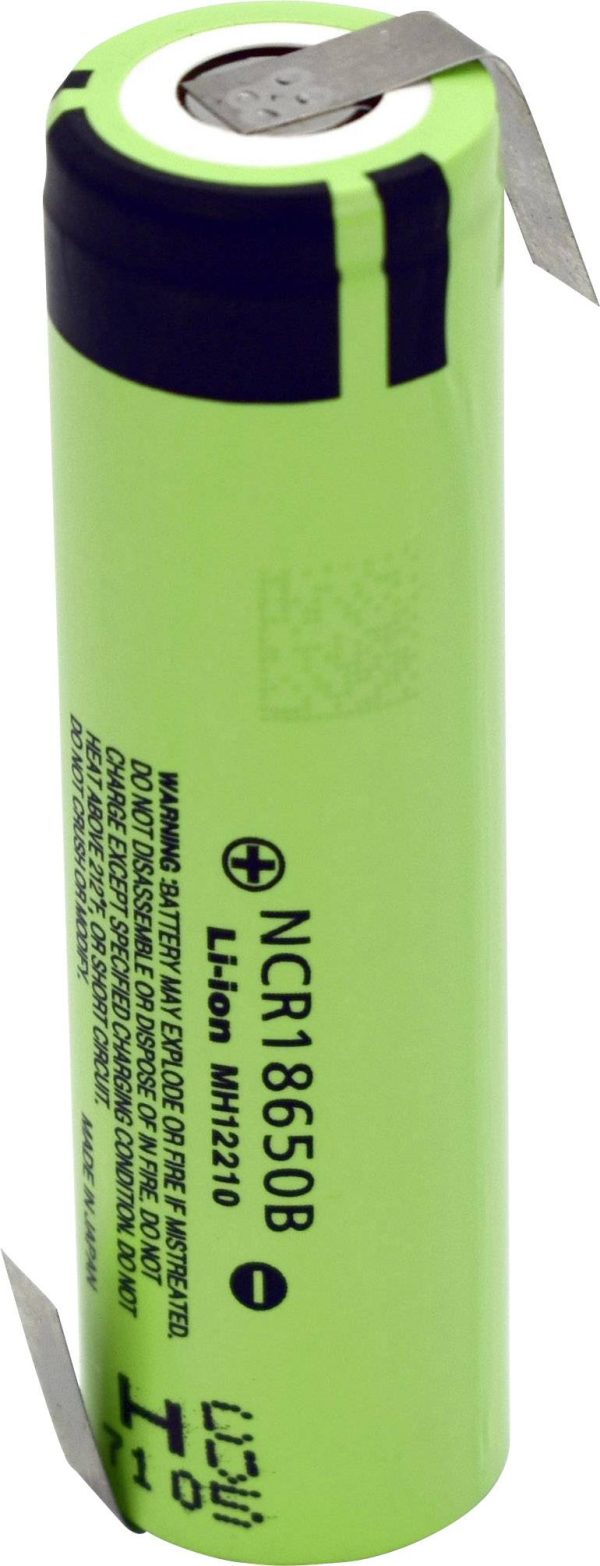 Panasonic NCR18650B ZLF Akumulator specjalny 18650 Z-końcówka do lutowania Li-Ion 3.7 V 3400 mAh 1 szt.