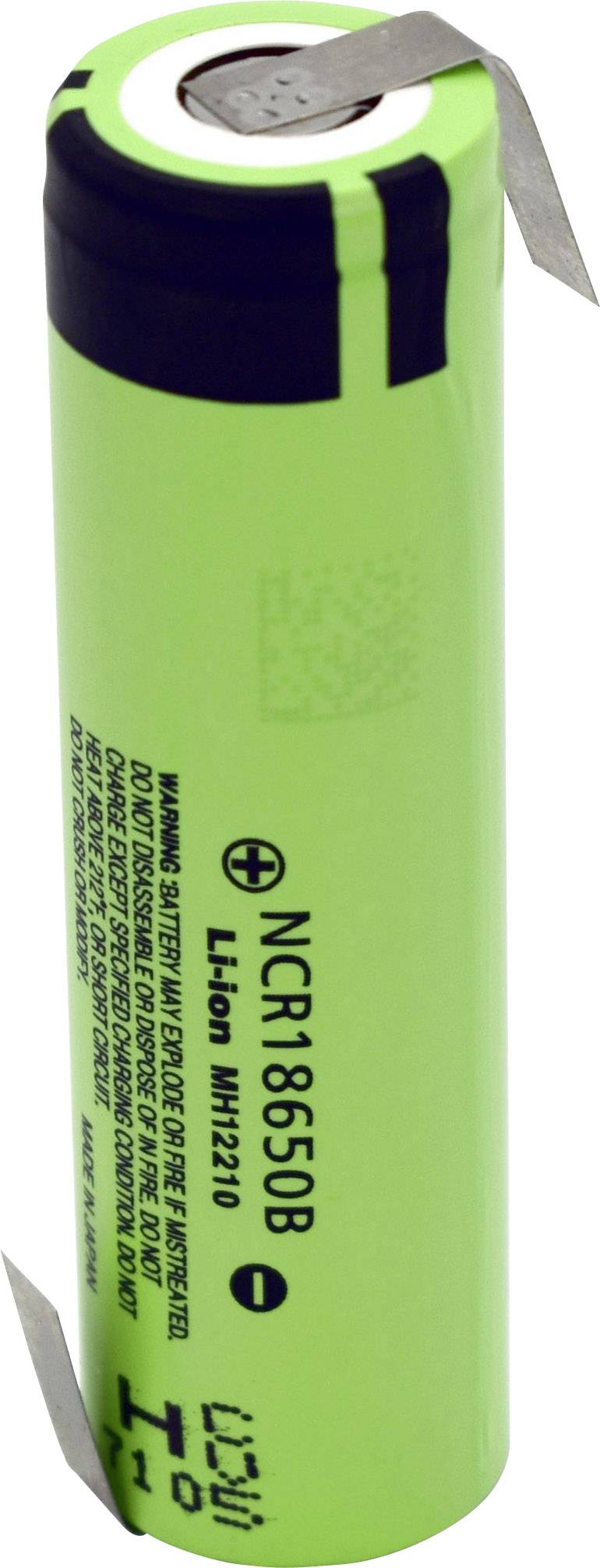 Panasonic NCR18650B ZLF Akumulator specjalny 18650 Z-końcówka do lutowania Li-Ion 3.7 V 3400 mAh 1 szt. - obrazek 1