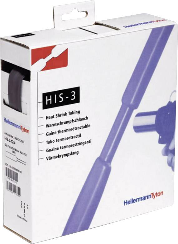 Rurka termokurczliwa HellermannTyton HIS-3-9/3-PEX-CL - obrazek 1