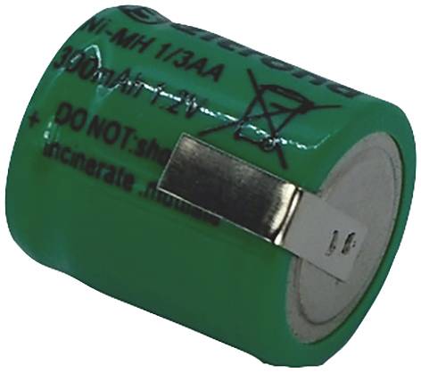 Beltrona 1/3AA Akumulator specjalny 1/3 AA Z-końcówka do lutowania NiMH 1.2 V 300 mAh 1 szt.