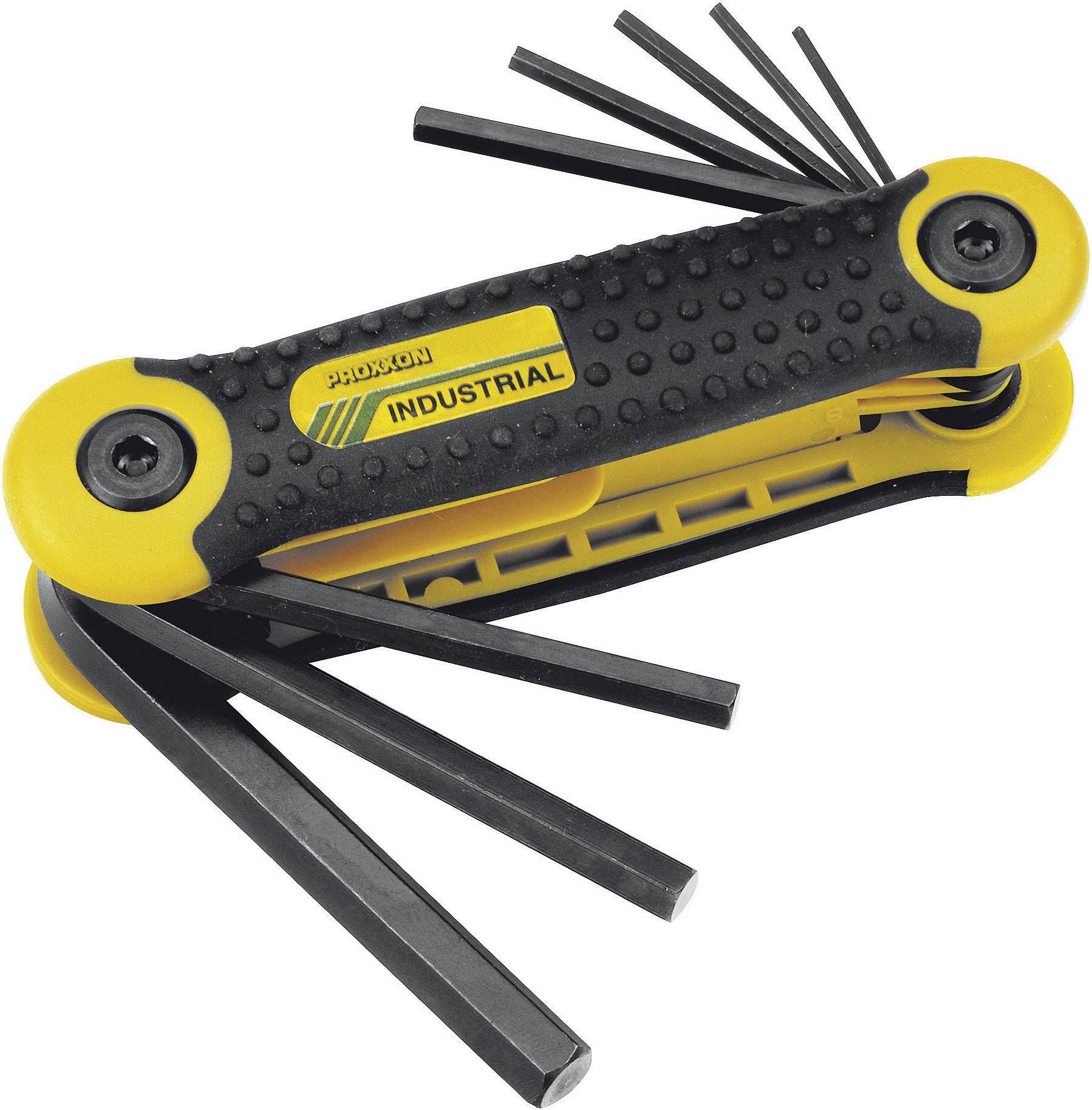 Proxxon Industrial wewnętrzny sześciokąt Zestaw kluczy trzpieniowych 1.5 mm, 2 mm, 2.5 mm, 3 mm, 4 mm, 5 mm, 6 mm, 8 mm - obrazek 1