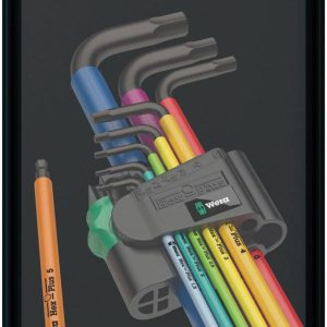 Wera 950 SPKL/9 SM N wewnętrzny sześciokąt Zestaw kluczy trzpieniowych 1.5 mm, 2 mm, 2.5 mm, 3 mm, 4 mm, 5 mm, 6 mm, 8 m Wera 950 SPKL/9 SM N wewnętrzny sześciokąt Zestaw kluczy trzpieniowych 1.5 mm, 2 mm, 2.5 mm, 3 mm, 4 mm, 5 mm, 6 mm, 8 m