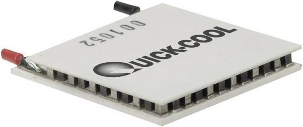 QuickCool QC-71-1.4-3.7VM Ogniwo Peltiera QC-71-1.4-3.7VM, 19.3 W, 3.7 A, (A x B x C x H) 30 x 30 x – x 4.7