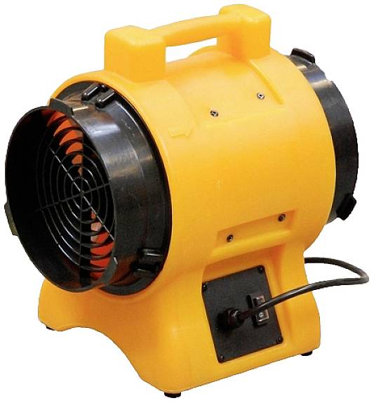 Master Climate Solutions BL 6800 Wentylator stojący 750 W (Ø x W) 300 mm x 525 mm żółty/czarny - obrazek 1