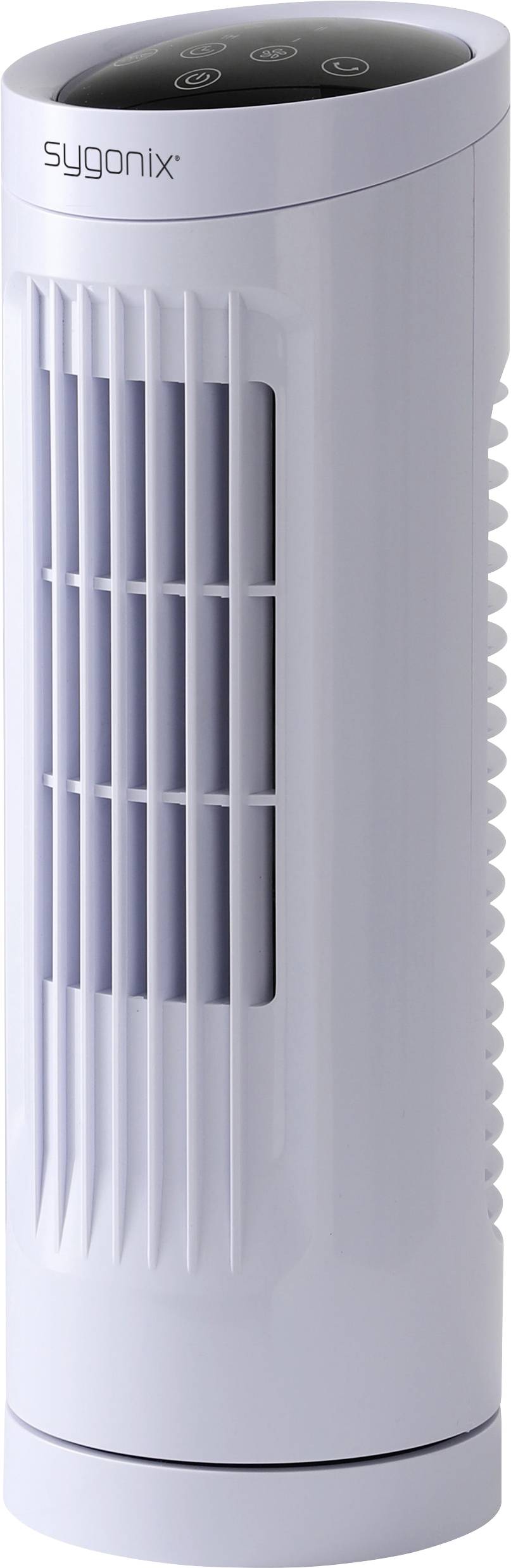 Sygonix SY-6904476 Wentylator wieżowy 20 W (Ø x W) 111 mm x 328 mm biały timer, oscylacje, lampka kontrolna LED - obrazek 1