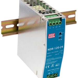Zasilacz na szynę DIN MEAN WELL NDR-120-24, 24 V, 5 A, 120 W Zasilacz na szynę DIN MEAN WELL NDR-120-24, 24 V, 5 A, 120 W