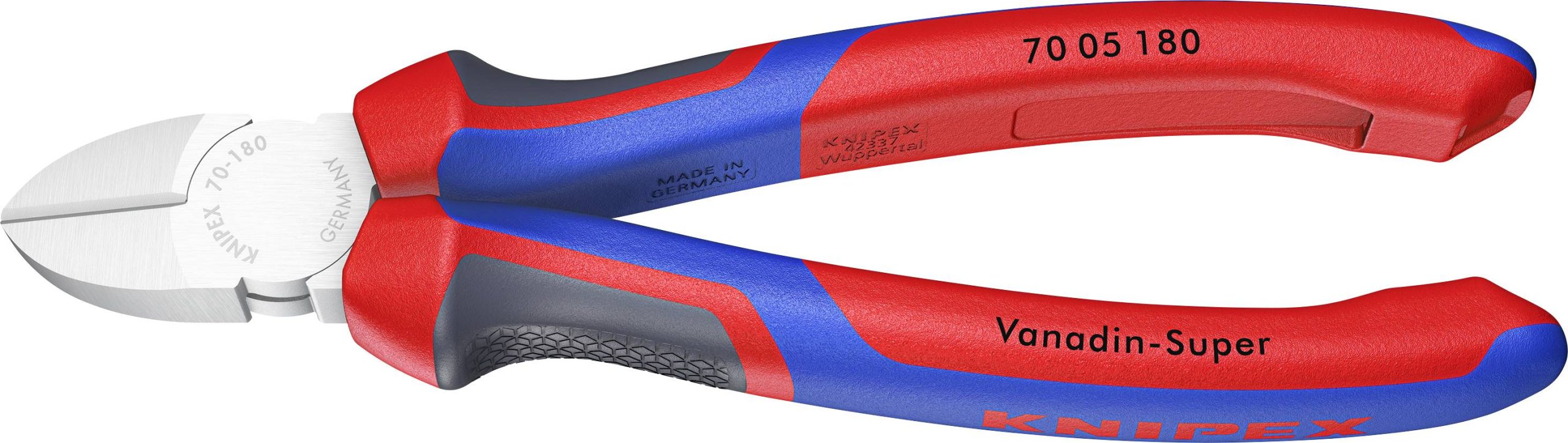 Szczypce boczne Knipex 70 05 180, 180 mm, 62 HRC, do warsztatu - obrazek 1