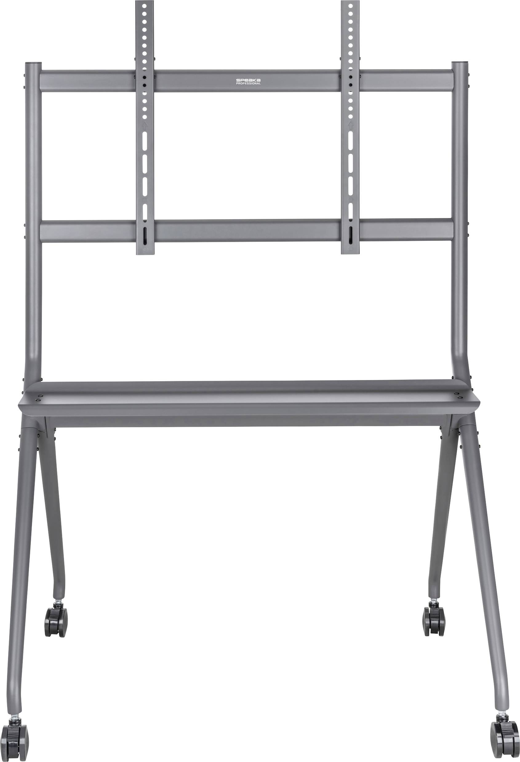 SpeaKa Professional SP-TVC-1100 Stojak na kółkach do telewizora 127,0 cm (50") - 218,4 cm (86”) Stojak podłogowy, z regu - obrazek 1