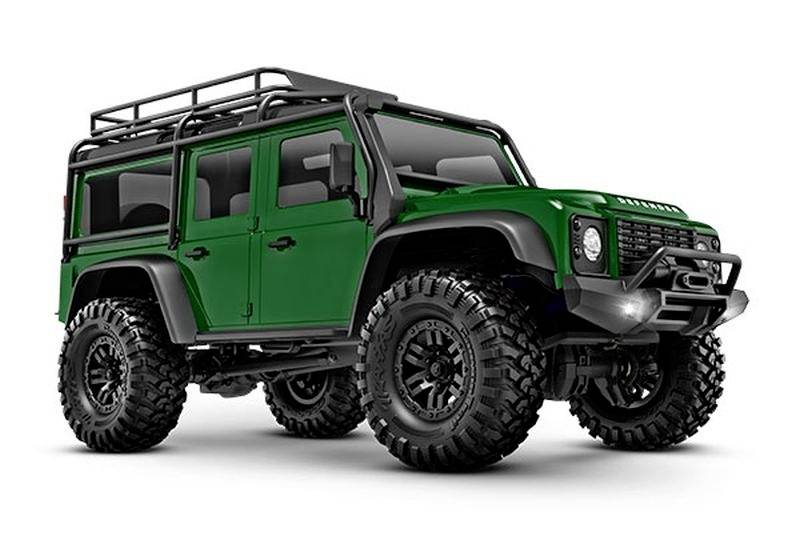 Traxxas TRX-4m LR Defender 4x4 Szczotkowy 1:18 Model samochodu RC Elektryczny Crawler Napęd na wszystkie koła RtR 2,4 GH - obrazek 1