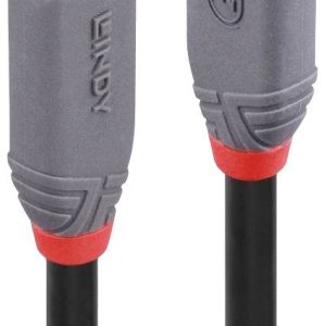 LINDY USB-C Kabel USB4® Złącze męskie USB-C® 0.80 m czarny 36956 LINDY USB-C Kabel USB4® Złącze męskie USB-C® 0.80 m czarny 36956