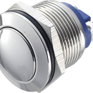 Przycisk wandaloodporny chwilowy TRU COMPONENTS GQ 19B-N, 1 x wył/(wł), IP65, 1 szt. Przycisk wandaloodporny chwilowy TRU COMPONENTS GQ 19B-N, 1 x wył/(wł), IP65, 1 szt.