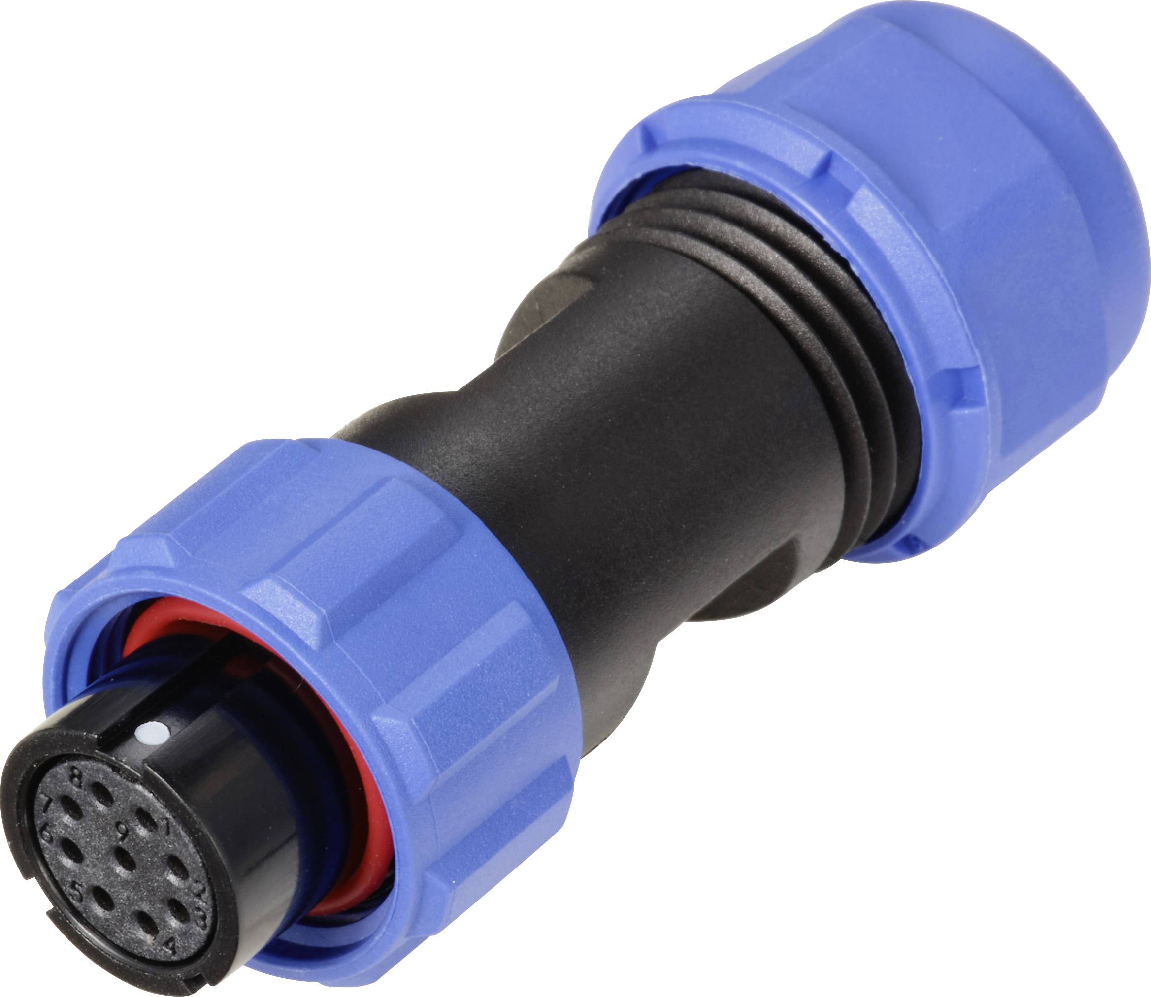 Złącze IP68 serii SP13 Weipu SP1310 / S 9 II, 1 szt. - obrazek 1