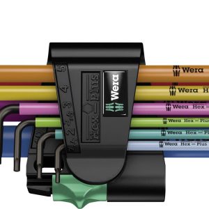 Wera 950 SPKL wewnętrzny sześciokąt Zestaw kluczy trzpieniowych 1.5 mm, 2 mm, 2.5 mm, 3 mm, 4 mm, 5 mm, 6 mm, 8 mm, 10 m Wera 950 SPKL wewnętrzny sześciokąt Zestaw kluczy trzpieniowych 1.5 mm, 2 mm, 2.5 mm, 3 mm, 4 mm, 5 mm, 6 mm, 8 mm, 10 m