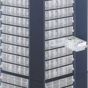 raaco Wieża obrotowa na szuflady (D x S x W) 680 x 680 x 1760 mm Ilość przegród: 12 sztuka Opis 1 szt. raaco Wieża obrotowa na szuflady (D x S x W) 680 x 680 x 1760 mm Ilość przegród: 12 sztuka Opis 1 szt.