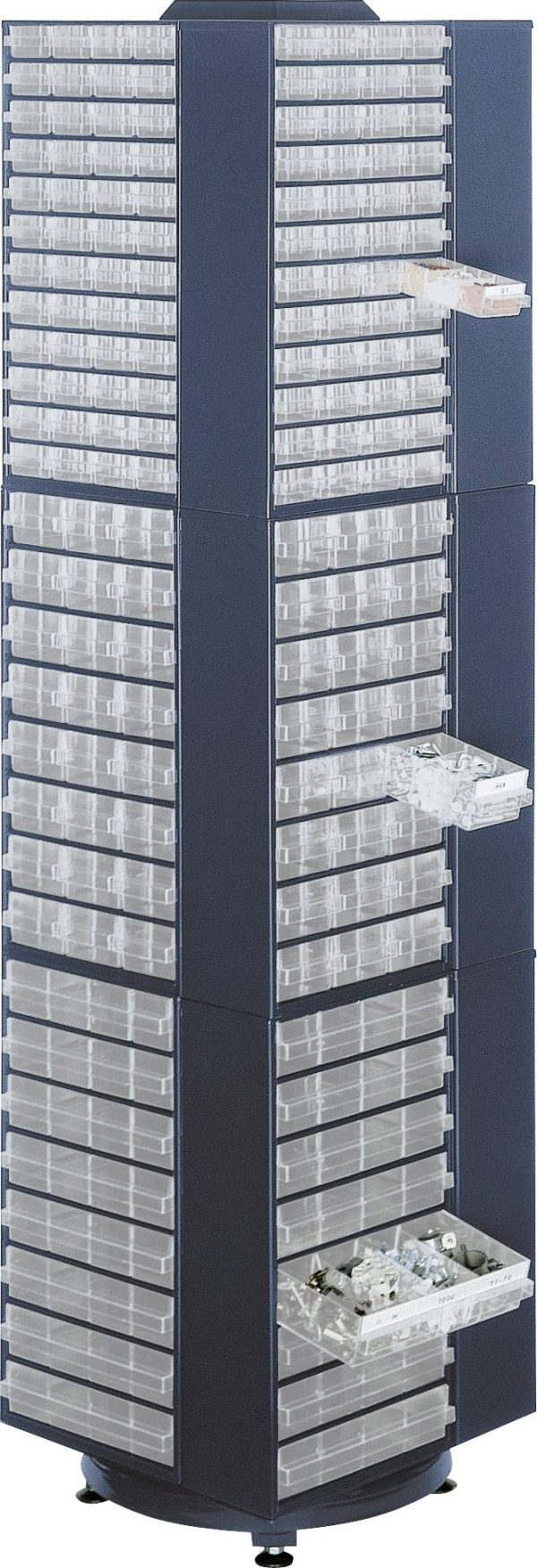 raaco Wieża obrotowa na szuflady (D x S x W) 680 x 680 x 1760 mm Ilość przegród: 12 sztuka Opis 1 szt.