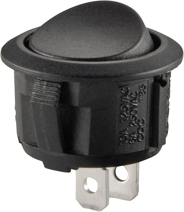 TRU COMPONENTS 1587629 Przełącznik kołyskowy TC-R13-208A-02 250 V/AC 10 A 1 x wył/wł zatrzask 1 szt.