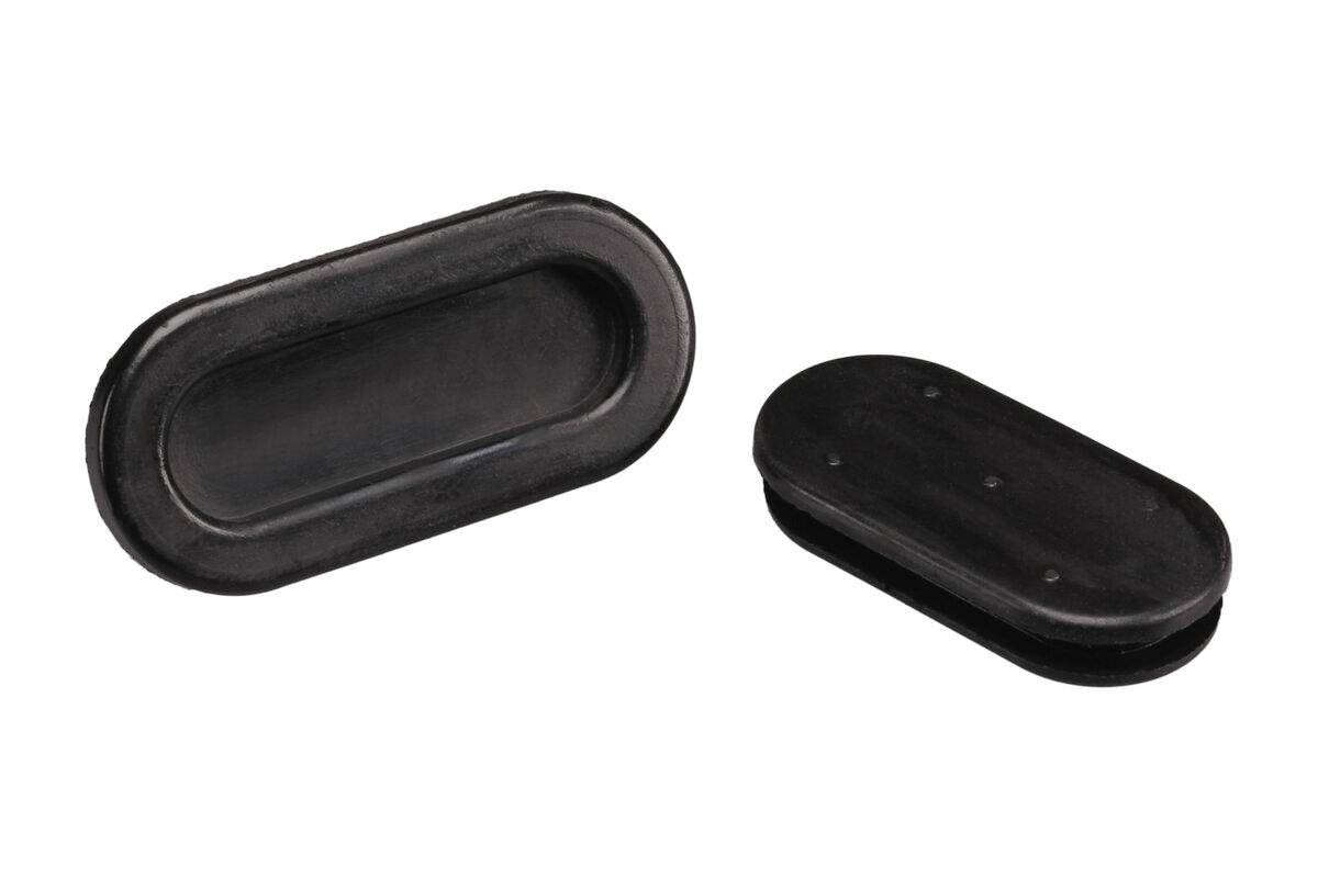 Przepust kablowy o długim otworze z membraną PB Fastener, 1028-01, 1028-01, Grubość membrany 1 mm, (D x S x W) 35 x 17 x - obrazek 1