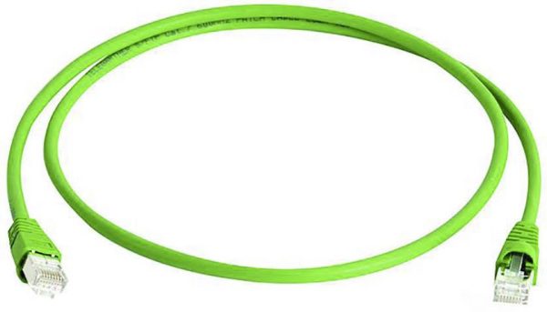 kabel LAN Telegärtner 100009118, 15 m, RJ45, CAT 6a, S/FTP, 15.00 m, zielony