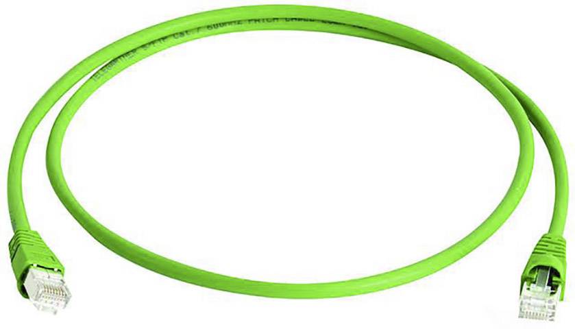 kabel LAN Telegärtner 100009118, 15 m, RJ45, CAT 6a, S/FTP, 15.00 m, zielony - obrazek 1