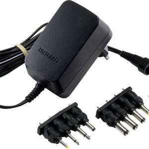 Zasilacz wtyczkowy, regulowany VOLTCRAFT USPS-1000N, 12 W, 1 A, NV/AV Zasilacz wtyczkowy, regulowany VOLTCRAFT USPS-1000N, 12 W, 1 A, NV/AV
